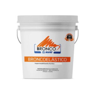 Bronco Elástico Blanco 1/4gl Impermeabilizante