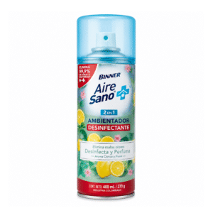 Ambientador Desinfectante Limón 250ml BINNER