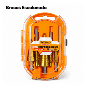 Juego Brocas Escalonadas 6pcs