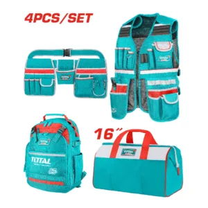 Kit Porta Herramientas 4pcs Total