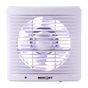 Extractor de Aire 4" con Rejilla Blanco